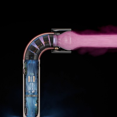 Фен Dyson HD17 Supersonic R Ceramic Pink/Rose Gold, 1700Вт, 4 режими, іонізація, хол. обдув, 5 насадок, рожевий Фен Dyson HD17 Supersonic R Ceramic Pink/Rose Gold, 1700Вт, 4 режими, іонізація, хол. обдув, 5 насадок, рожевий