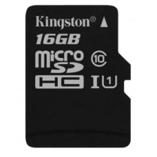 Карта пам'яті Kingston 16GB microSDHC class 10 UHS-I Canvas Select (SDCS/16GBSP) Карта пам'яті Kingston 16GB microSDHC class 10 UHS-I Canvas Select (SDCS/16GBSP)