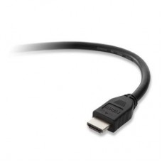 Кабель мультимедійний HDMI to HDMI 1.5m High Speed w/Ethernet Belkin (F3Y017BT1.5MBLK)