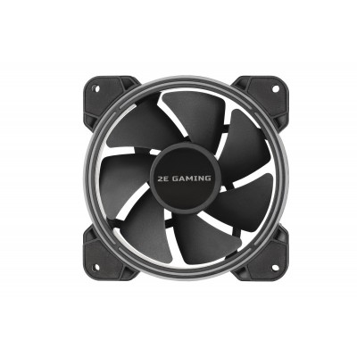 Корпусний вентилятор 2E GAMING AIR COOL ACF120B-RGB, 120mm, 1300rpm,  4pin PWM+3pin, 24.8dBa
