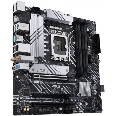 Материнcька плата ASUS PRIME_B660M-A_WIFI_D4 s1700 B660 4xDDR4 M.2 HDMI-DP Wi-Fi!!!BT mATX