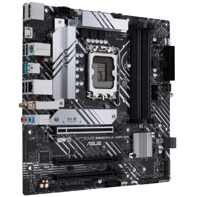 Материнcька плата ASUS PRIME_B660M-A_WIFI_D4 s1700 B660 4xDDR4 M.2 HDMI-DP Wi-Fi!!!BT mATX