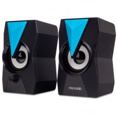 Акустична система MICROLAB B-22 2.0, USB, mini-jack, чорний Акустична система MICROLAB B-22 2.0, USB, mini-jack, чорний