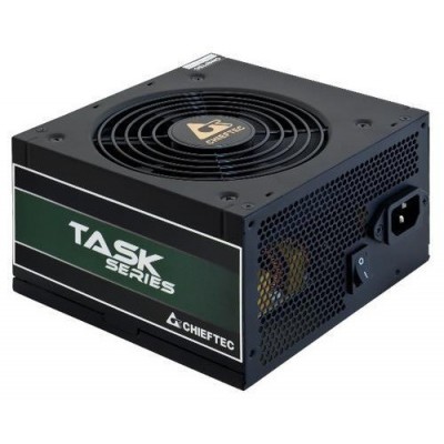 Блок живлення CHIEFTEC Task  (600W), >85%, 80+ Bronze, 120mm, 1xMB 24pin(20+4), 1xCPU 8pin(4+4), 3xMolex, 5xSATA, 2xPCIe 8pin(6+2), Bulk