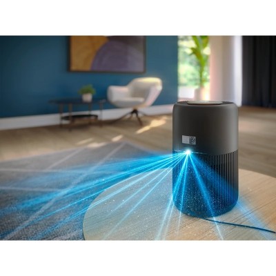 Очисник повітря Philips PureProtect Mini 900, 65м2, 250м3/год, HEPA +вугільний фільтр, датчик якості повітря,Wi-Fi, темно-сірий