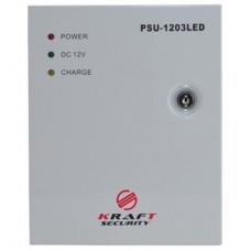 Блок живлення для систем відеоспостереження Kraft Energy PSU-1203LED Блок живлення для систем відеоспостереження Kraft Energy PSU-1203LED