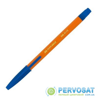 Ручка шариковая BUROMAX non-retractable JOBMAX ORANGE, blue (BM.8119-01)