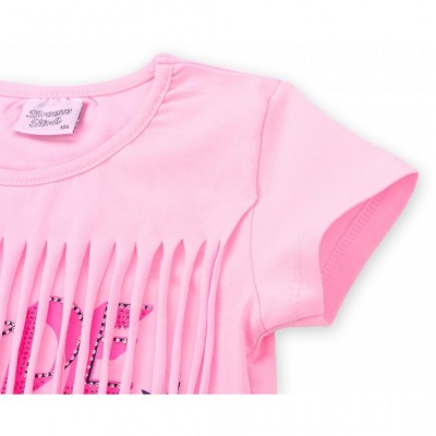 Набір дитячого одягу Breeze футболка із зірочками з шортами (9036-98G-pink)
