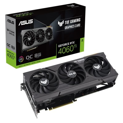 Відеокарта ASUS GeForce RTX 4060 Ti 8GB GDDR6 OC GAMING TUF-RTX4060TI-O8G-GAMING