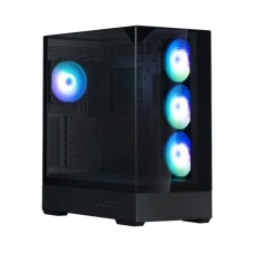 Корпус Zalman P40 Prism Plus без БЖ, 2xUSB3.0, 1x Type C, 3x120мм ARGB Reverse, 1x120мм ARGB, VGA 420мм, LCS ready, TG TG Side/Front/Top Panel, ATX, чорний Корпус Zalman P40 Prism Plus без БЖ, 2xUSB3.0, 1x Type C, 3x120мм ARGB Reverse, 1x120мм ARGB, VGA 420мм, LCS ready, TG TG Side/Front/Top Panel, ATX, чорний