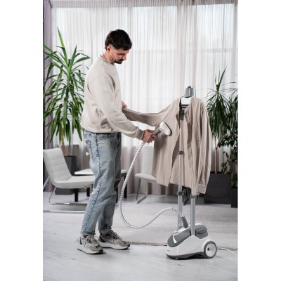 Відпарювач ARDESTO вертикальний IR-S18B, 1800Вт, 1800мл, дошка, нерж. сталь, білий+сірий Відпарювач ARDESTO вертикальний IR-S18B, 1800Вт, 1800мл, дошка, нерж. сталь, білий+сірий