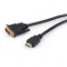 Кабель мультимедийный Vinga HDMI to DVI 24+1 3.0m (HDMIDVI01-3.0)