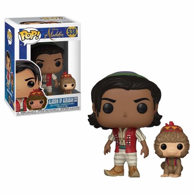 Funko Коллекционная фигурка Funko POP! Vinyl: Disney: Aladdin (Live): Aladdin w/Abu 37022