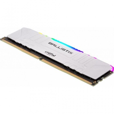 Модуль пам'яті для комп'ютера DDR4 16GB 3000 MHz Ballistix White RGB Micron (BL16G30C15U4WL)