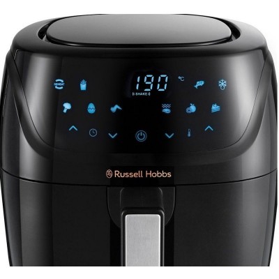Мультипіч Russell Hobbs SatisFry Air Medium, 1350Вт, чаша-4л, сенсорне керув., алюміній/пластик,чорно-сірий