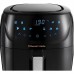 Мультипіч Russell Hobbs SatisFry Air Medium, 1350Вт, чаша-4л, сенсорне керув., алюміній/пластик,чорно-сірий