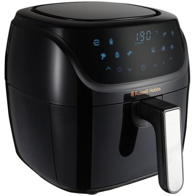 Мультипіч Russell Hobbs SatisFry Air Medium, 1350Вт, чаша-4л, сенсорне керув., алюміній/пластик,чорно-сірий