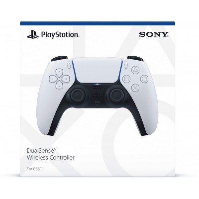 Геймпад PlayStation 5 Dualsense BT, білий
