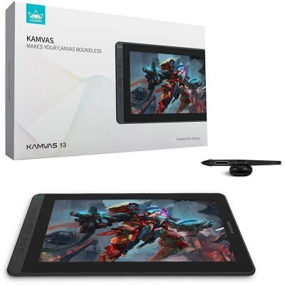 Графічний монітор Huion 13,3" Kamvas 13, USB-C, чорний Графічний монітор Huion 13,3" Kamvas 13, USB-C, чорний