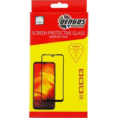 Стекло защитное DENGOS Full Glue для Samsung Galaxy M30s (black (TGFG-82)