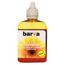 Чорнило BARVA CANON/HP/Lexmark Universal №4 YELLOW 90г (CU4-474) Чорнило BARVA CANON/HP/Lexmark Universal №4 YELLOW 90г (CU4-474)