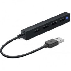 Концентратор Speedlink SNAPPY SLIM USB Hub, 4-Port, USB 2.0, Passive, Black (SL-140000-BK) Концентратор Speedlink SNAPPY SLIM USB Hub, 4-Port, USB 2.0, Passive, Black (SL-140000-BK)