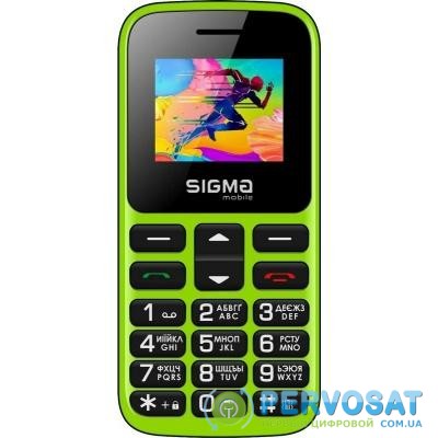 Мобильный телефон Sigma Comfort 50 HIT2020 Green (4827798120941)