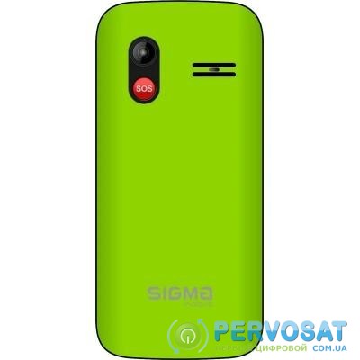 Мобильный телефон Sigma Comfort 50 HIT2020 Green (4827798120941)