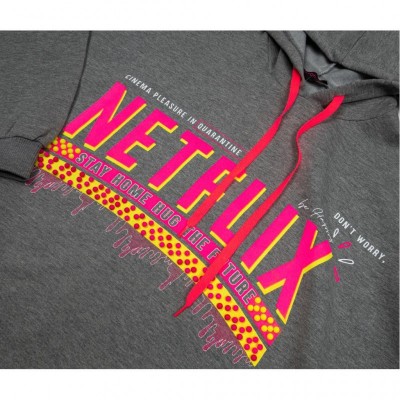 Кофта Monili "NETFLIX" (1020-134G-gray)
