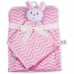 Детское одеяло Luvable Friends в комплекте с салфеткой для девочек (50446.BP.F)