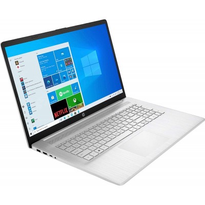 Ноутбук HP 17-cn0008ua 17.3FHD IPS AG/Intel i7-1165G7/16/1000+256F/int/W10/Silver