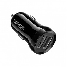 Зарядний пристрій Ugreen ED018 24W 2xUSB Car Charger (Black) (50875) Зарядний пристрій Ugreen ED018 24W 2xUSB Car Charger (Black) (50875)