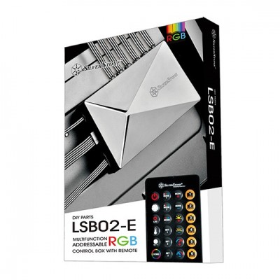 Контролер для вентиляторів SilverStone LSB02-E, ARGB, PWM, 6 fans, 3-4 pin