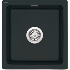Мийка кухонна Deante Sabor, кераміка, квадрат, без крила, 450х478х217мм, чаша - 1, врізна+накладна, чорний Мийка кухонна Deante Sabor, кераміка, квадрат, без крила, 450х478х217мм, чаша - 1, врізна+накладна, чорний
