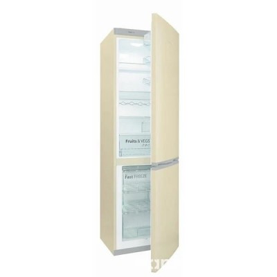 Холодильник Snaige з нижн. мороз., 194.5x60х65, холод.відд.-233л, мороз.відд.-88л, 2дв., A+, ST, бежевий