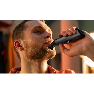 Бритва електр. Philips OneBlade Pro 360, Li-Ion, сух.+волог., індикатор заряду, м'який чохол, чорний