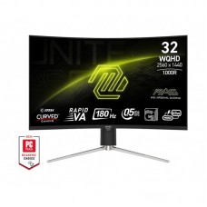 Монітор MSI 31.5" 325CQRF-QD-E2 2xHDMI, DP, USB-C, 2xUSB, VA, 2560x1440, 180Hz, 0.5ms, sRGB 141%, CURVED, AdaptiveSync, HAS Монітор MSI 31.5" 325CQRF-QD-E2 2xHDMI, DP, USB-C, 2xUSB, VA, 2560x1440, 180Hz, 0.5ms, sRGB 141%, CURVED, AdaptiveSync, HAS