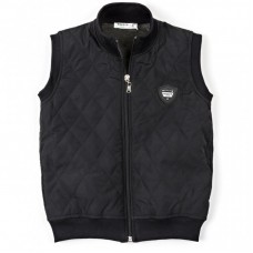 Жилет Breeze стеганий на блискавці (13019-116B-black) Жилет Breeze стеганий на блискавці (13019-116B-black)