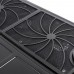 Корпус SilverStone GRANDIA GD08B, без БЖ, 2хUSB3.0, 3x120mm Black fans, HTPC, Black