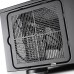 Корпус SilverStone GRANDIA GD08B, без БЖ, 2хUSB3.0, 3x120mm Black fans, HTPC, Black
