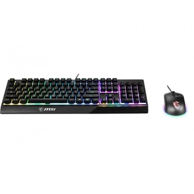 Комплект клавіатура та миша MSI Vigor GK30 COMBO UA USB, EN/UKR/RU, RGB