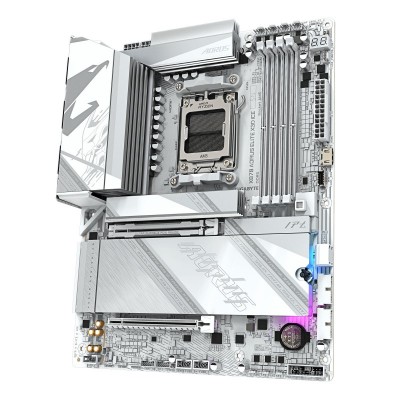 Материнська плата GIGABYTE X870 A ELITE X3D ICE sAM5 X870 4xDDR5 M.2 Wi-Fi BT HDMI DP ATX