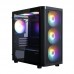 Корпус Zalman M4 SE без БП, 1xUSB3.0, 2xUSB2.0, 6x120мм FRGB, VGA 320мм, LCS ready, TG Side Panel, mATX, чорний