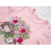 Набір дитячого одягу Breeze з дівчинкою з букетом (13258-110G-pink)