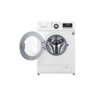 Прально-сушильна машина LG F1296CDS3, 6кг (3кг), 1200, В, Пара, глибина 44см, Дисплей, Білий