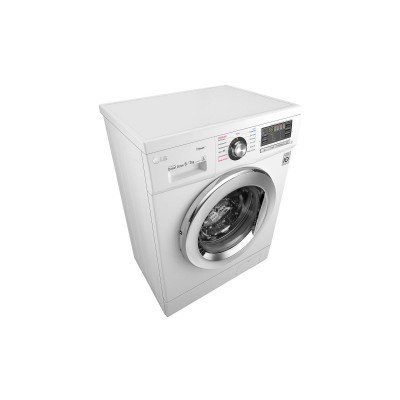Прально-сушильна машина LG F1296CDS3, 6кг (3кг), 1200, В, Пара, глибина 44см, Дисплей, Білий