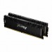 Модуль пам'яті для комп'ютера DDR4 16GB (2x8GB) 3600 MHz Fury Renegade Black HyperX (Kingston Fury) (KF436C16RBK2/16)
