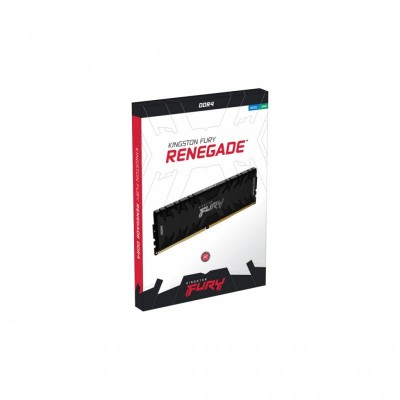 Модуль пам'яті для комп'ютера DDR4 16GB (2x8GB) 3600 MHz Fury Renegade Black HyperX (Kingston Fury) (KF436C16RBK2/16)