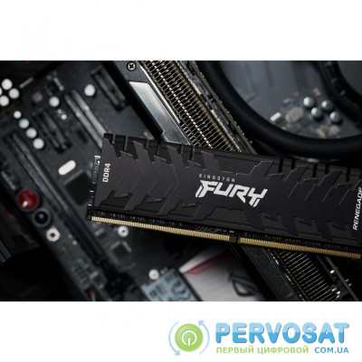 Модуль памяти для компьютера DDR4 16GB (2x8GB) 3600 MHz Fury Renegade Black HyperX (Kingston Fury) (KF436C16RBK2/16)