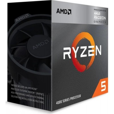 Центральний процесор AMD Ryzen 5 4600G 6C/12T 3.7/4.2GHz Boost 8Mb Radeon Graphics AM4 65W Wraith Stealth cooler Box